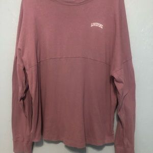 Pink VS Kinder to the Planet Long Sleeved Tee